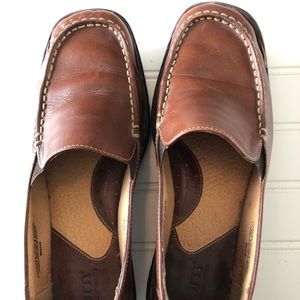 Born brown slip on shoes